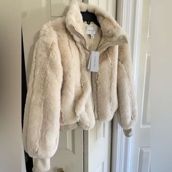 Jason Wu Jackets & Blazers - Jason Wu faux fur jacket (New with tag)